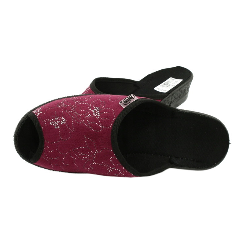 Befado chaussures pour femmes pu 581D195 le noir rouge multicolore 5