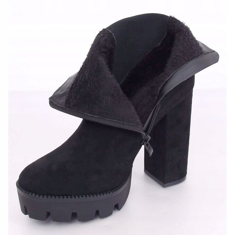 Bottines noires sur la plateforme Bottines Jodhpur DA30P Noir le noir 2