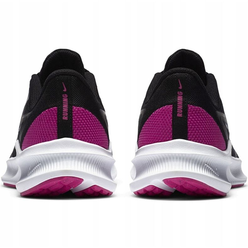 Chaussures femme Nike Downshifter 10 noir et rose CI9984 004 1