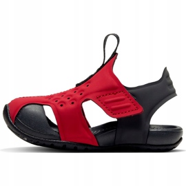 Sandales pour enfants Nike Sunray Protect 2 rouge 943827 603 noir 1