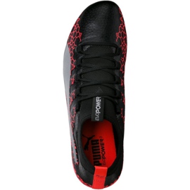 Puma Evopower Vigor 3 Graphic Fg 104198 01 chaussures de football rouge 1