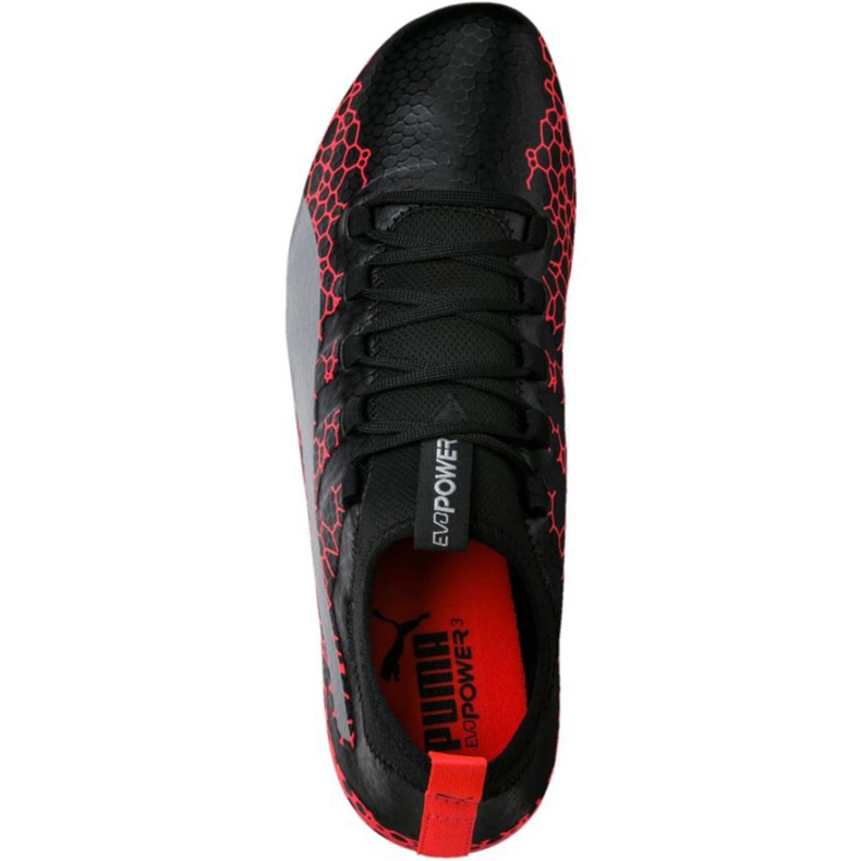 Puma Evopower Vigor 3 Graphic Fg 104198 01 chaussures de football rouge 1 Puma Evopower Vigor 3 Graphic Fg 104198 01 chaussures de football rouge 1