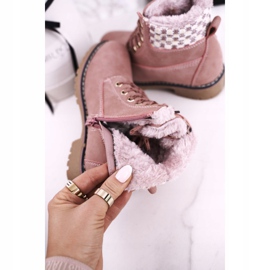 Apawwa Bottes pour enfants Trappers isolées avec de la fourrure Pink Forest rose 1 Apawwa Bottes pour enfants Trappers isolées avec de la fourrure Pink Forest rose 1