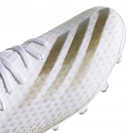 Chaussures de foot Adidas X Ghosted.3 Mg M FW3543 blanc, or doré 2