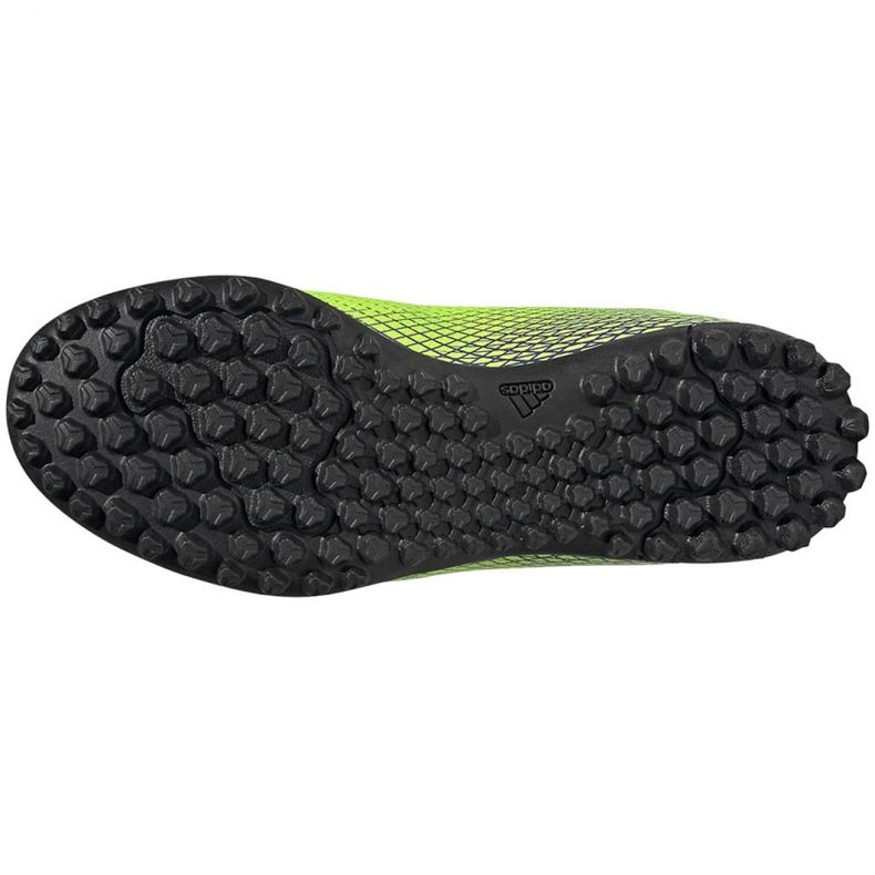 Chaussures de foot Adidas X Ghosted.4 Tf Jr EG8229 vert vert 2