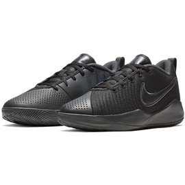 Nike Team Hustle Quick 2 chaussures noires pour enfants AT5298 001 le noir le noir 3