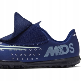 Nike Mercurial Vapor 13 Club Mds Tf Ps (V) Jr CJ1180-401 chaussures de football bleu marine 1