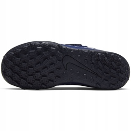 Nike Mercurial Vapor 13 Club Mds Tf Ps (V) Jr CJ1180-401 chaussures de football bleu marine 2