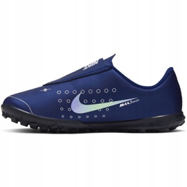 Nike Mercurial Vapor 13 Club Mds Tf Ps (V) Jr CJ1180-401 chaussures de football bleu marine 3