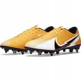 Chaussure de football Nike Mercurial Vapor 13 Academy SG-Pro Ac M BQ9142 801 multicolore jaune 3