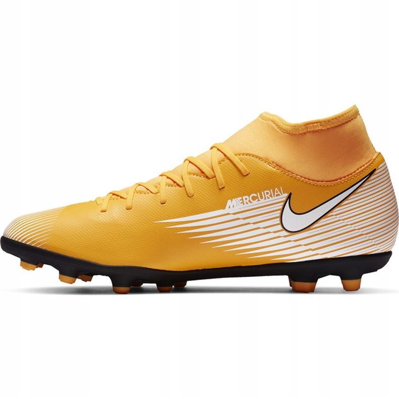 Chaussures de football Nike Mercurial Superfly 7 Club FG / MG M AT7949 801 multicolore jaune 2