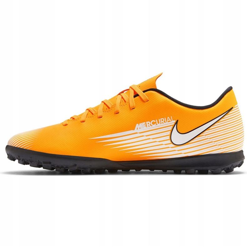 Nike Mercurial Vapor 13 Club Tf M AT7999 801 chaussures de football multicolore jaune 2