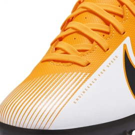Nike Mercurial Vapor 13 Club Tf M AT7999 801 chaussures de football multicolore jaune 4