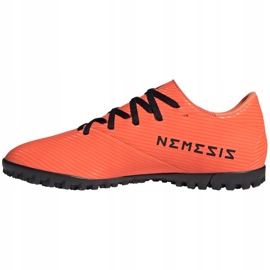 Chaussures de foot Adidas Nemeziz 19.4 Tf M EH0304 multicolore orange 2