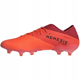 Chaussures de foot Adidas Nemeziz 19.1 Fg M EH0770 multicolore orange 2