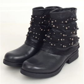 Bottes pour femmes noires BZ66016-KB Noir le noir 1