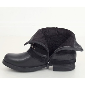 Bottes pour femmes noires BZ66016-KB Noir 2