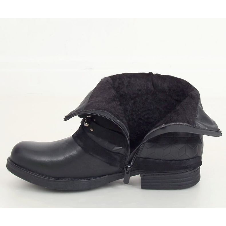 Bottes pour femmes noires BZ66016-KB Noir le noir 2