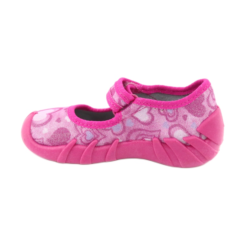 Chaussures enfant Befado 109P162 rose argent 2
