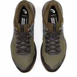 Asics Gel Sonoma 4 chaussures de course pour hommes olive-noir 1011A177 300 multicolore vert 1