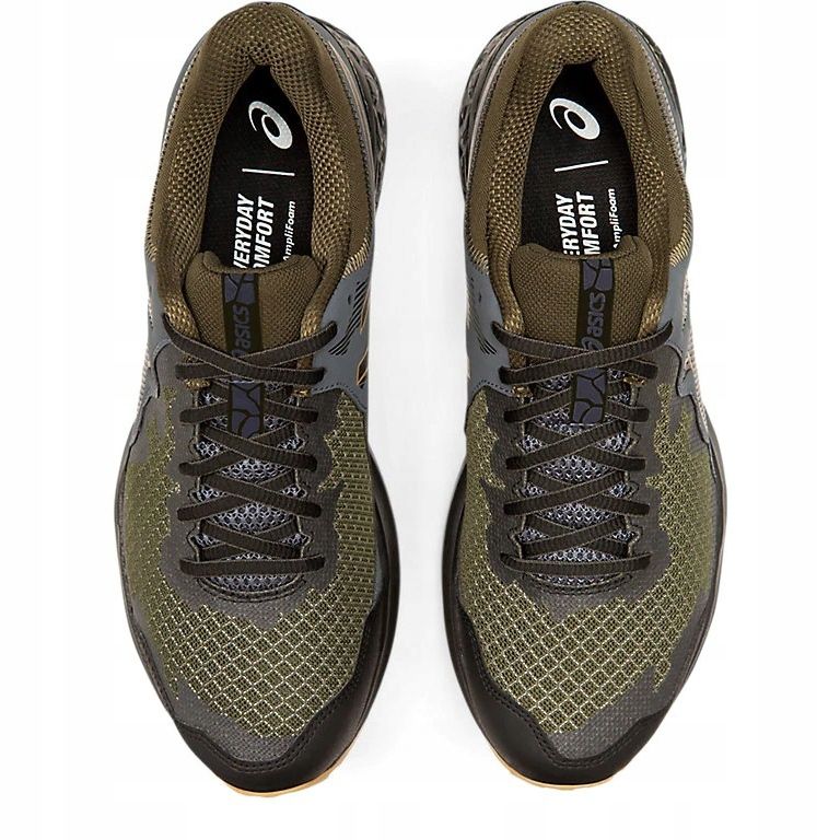 Asics Gel Sonoma 4 chaussures de course pour hommes olive-noir 1011A177 300 multicolore vert 1