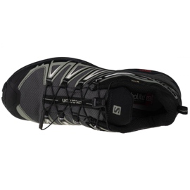 Chaussures Salomon X Ultra 3 Gtx M 411684 le noir gris 2 Chaussures Salomon X Ultra 3 Gtx M 411684 le noir gris 2
