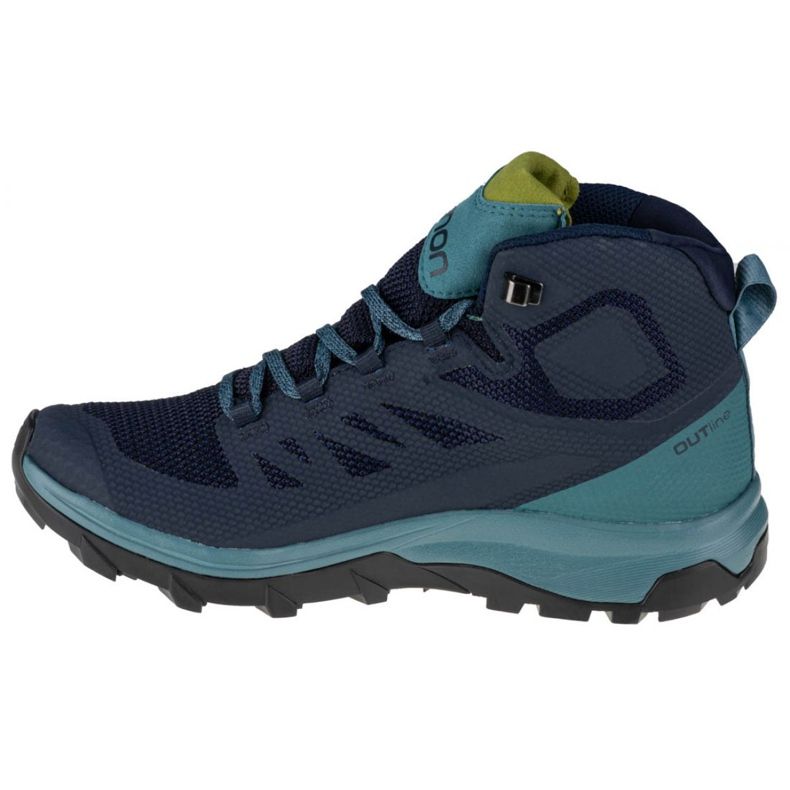 Salomon Outline Mid Gtx W 404846 bleu marin 1
