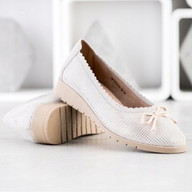Filippo Ballerines en cuir élégantes multicolore 3