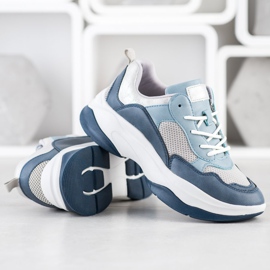 Kylie Baskets bleues à la mode 3