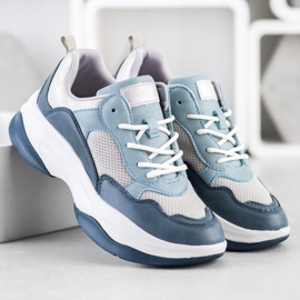 Kylie Baskets bleues à la mode 4