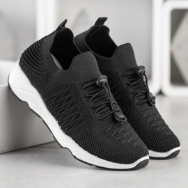 Goodin Chaussures de sport confortables noir 2