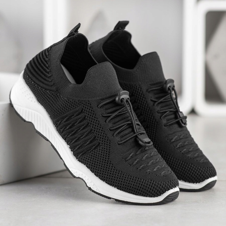 Goodin Chaussures de sport confortables noir 2