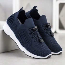 Goodin Chaussures de sport confortables bleu marine 2