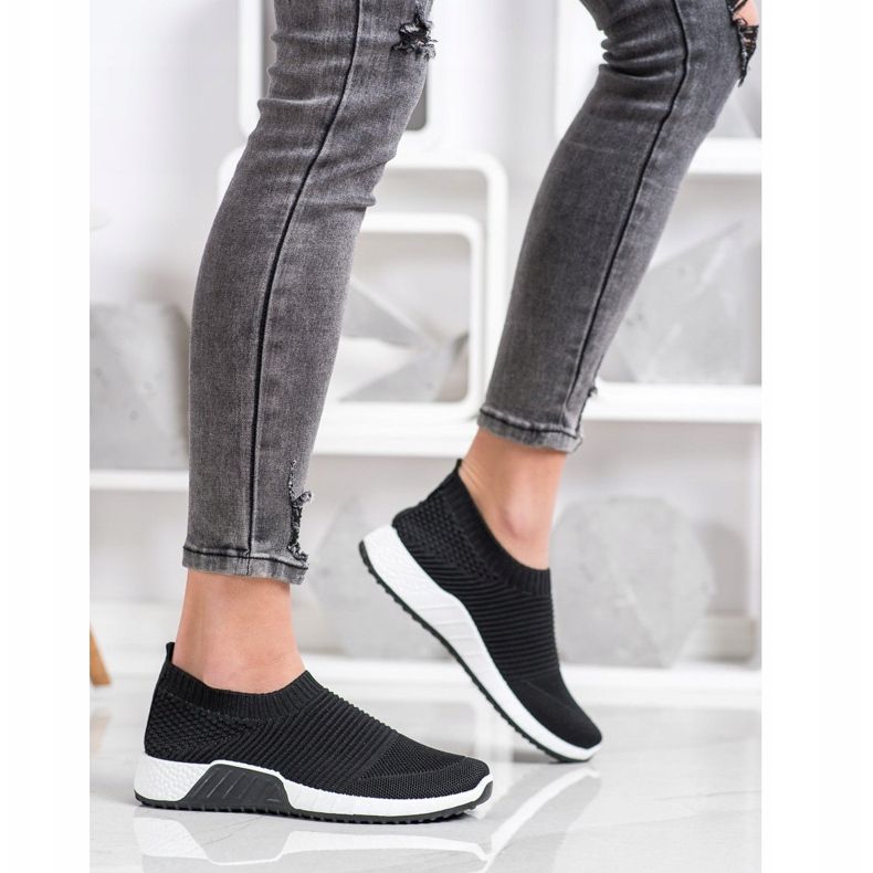 Goodin Slipons sportifs noirs le noir 2 Goodin Slipons sportifs noirs le noir 2