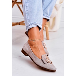 Nicole Mocassins Femme en Daim Ballerines Mary-Jane beiges 2 Nicole Mocassins Femme en Daim Ballerines Mary-Jane beiges 2