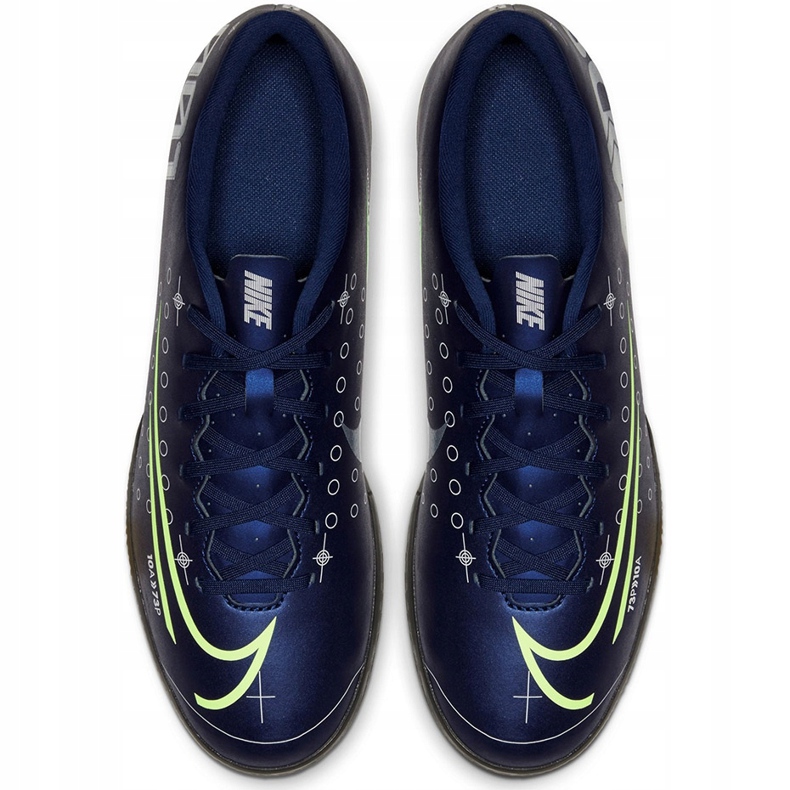 Chaussure de football Nike Mercurial Vapor 13 Club Mds Ic CJ1301 401 bleu marine bleu marine 1