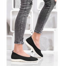 Goodin Slipons Ajourés le noir 1