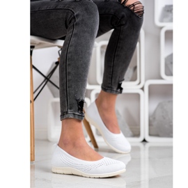 Goodin Slipons Ajourés blanc 1