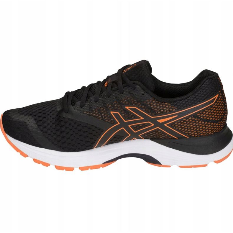 Chaussures Asics Gel-Pulse 10 M 1011A007-001 noir orange 1