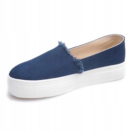 Jean Slip On 80138 Bleu Marine 1