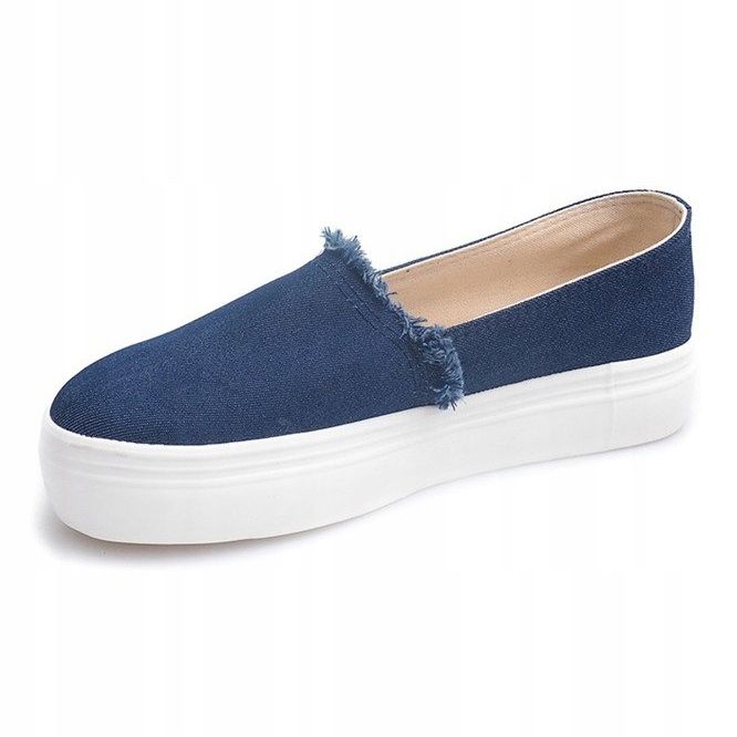 Jean Slip On 80138 Bleu Marine 1