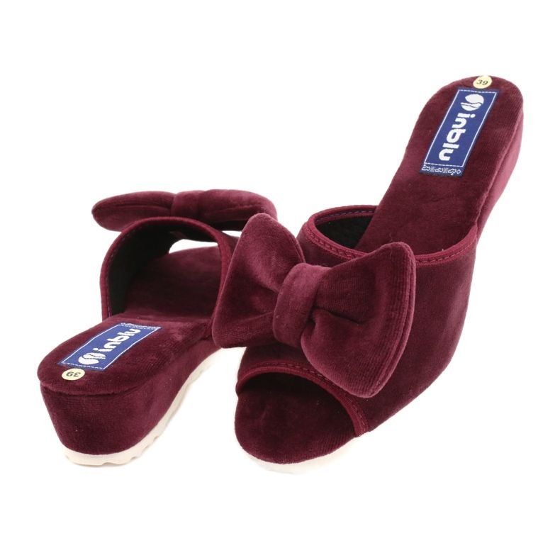 Chaussures femme Inblu 155D119 rouge 4