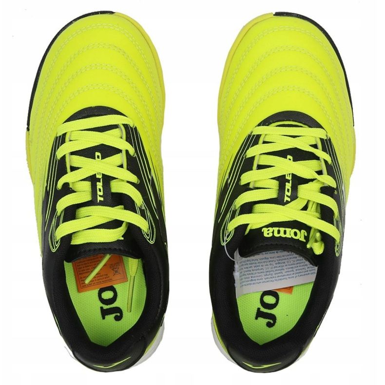 Chaussures de football Joma Toledo Tf Jr TOJW.2011.TF multicolore jaune 2