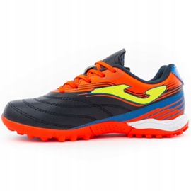 Chaussures de football Joma Toledo Tf Jr TOJW.2003.TF bleu marine, orange, bleu bleu marine 1