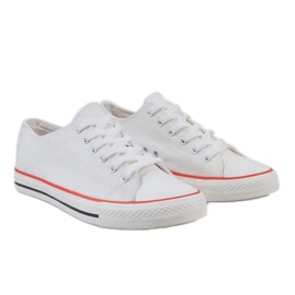 Baskets blanches classiques pour hommes X-215 3