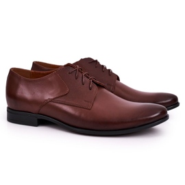 Bednarek Polish Shoes Chaussures cuir homme Bednarek Marron brun 2