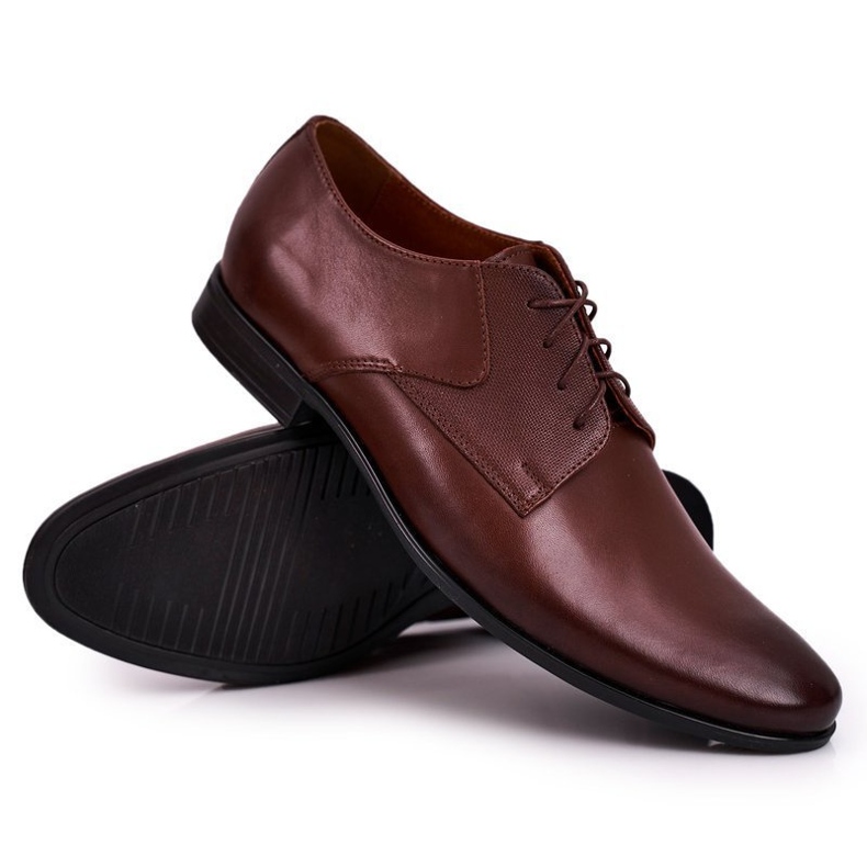 Bednarek Polish Shoes Chaussures cuir homme Bednarek Marron brun 1