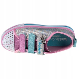Chaussures Skechers Twinkle Lite Jr 20062L-SMLT multicolore 2