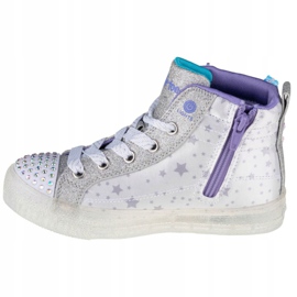 Skechers Shuffle Brights 2.0 Jr 314015L-WSL gris multicolore 1