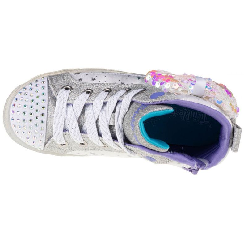 Skechers Shuffle Brights 2.0 Jr 314015L-WSL gris multicolore 2